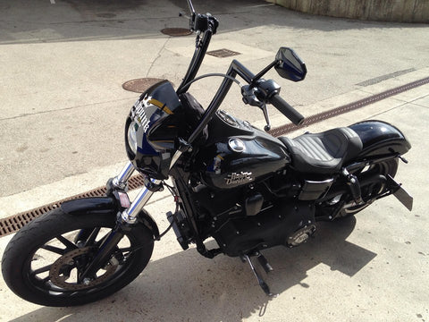 Fortress Motorcycle custom Fat Monkey "Slim radius" handlebars