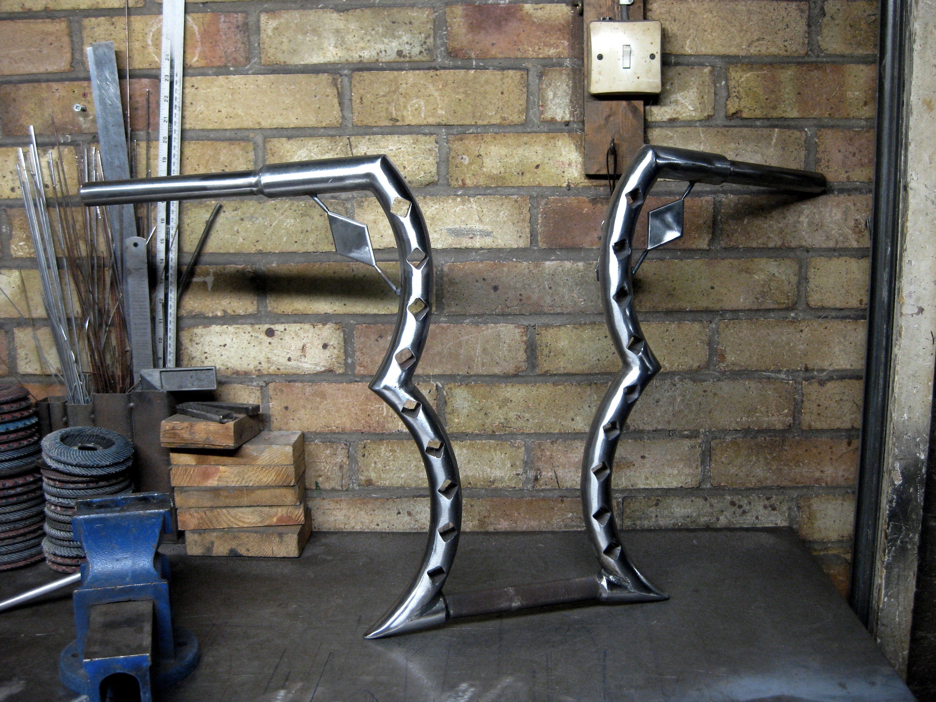 Custom Handlebars For Harleys