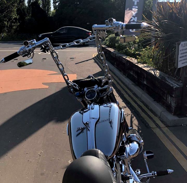 HANDLEBARS CHAIN LINK RANGE "CONVICT" UNIVERSAL FIT Fortress