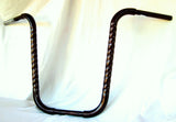 HANDLEBARS - FAT MONKEY ROPE TWIST RANGE - "EASY RIDER" - UNIVERSAL FIT