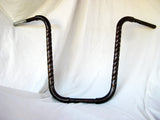 HANDLEBARS - FAT MONKEY ROPE TWIST RANGE - "EASY RIDER" - UNIVERSAL FIT