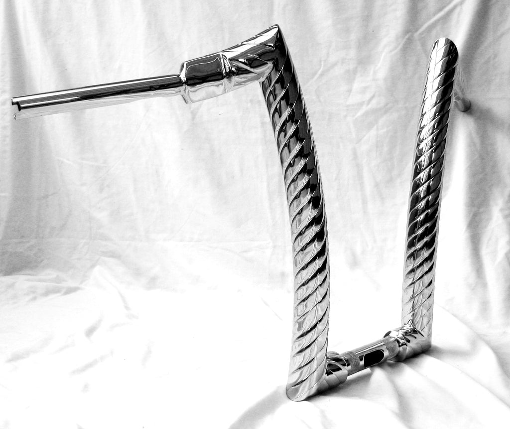 HANDLEBARS FAT MONKEY ROPE TWIST RANGE "FREEBIRD" UNIVERSAL FIT