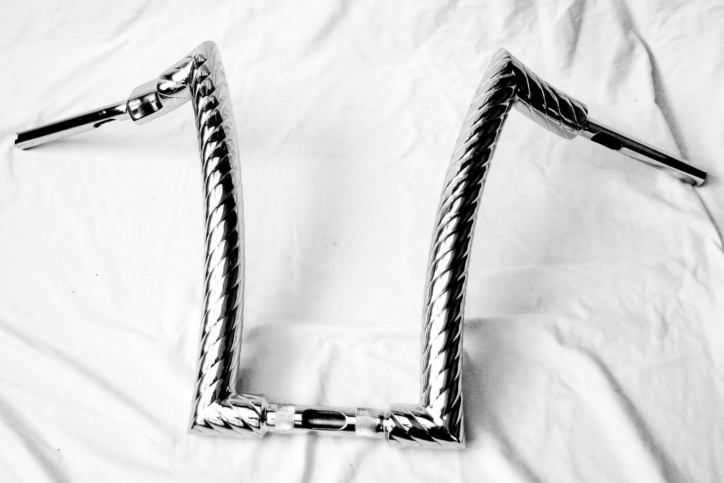 HANDLEBARS FAT MONKEY ROPE TWIST RANGE "FREEBIRD" UNIVERSAL FIT