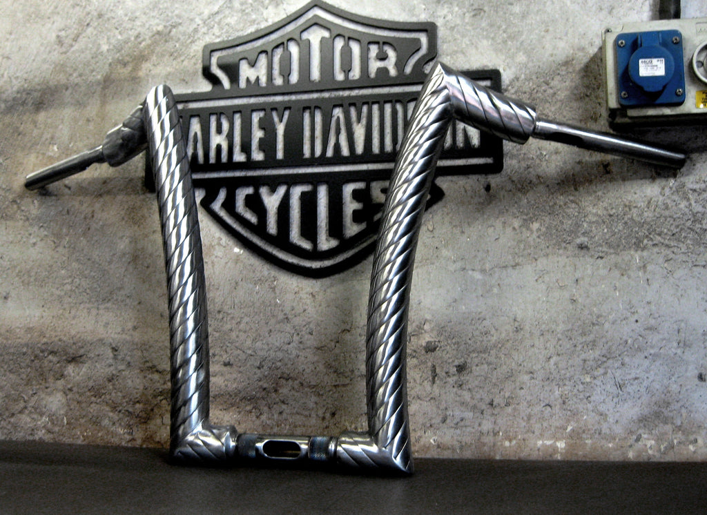 HANDLEBARS FAT MONKEY ROPE TWIST RANGE "FREEBIRD" UNIVERSAL FIT