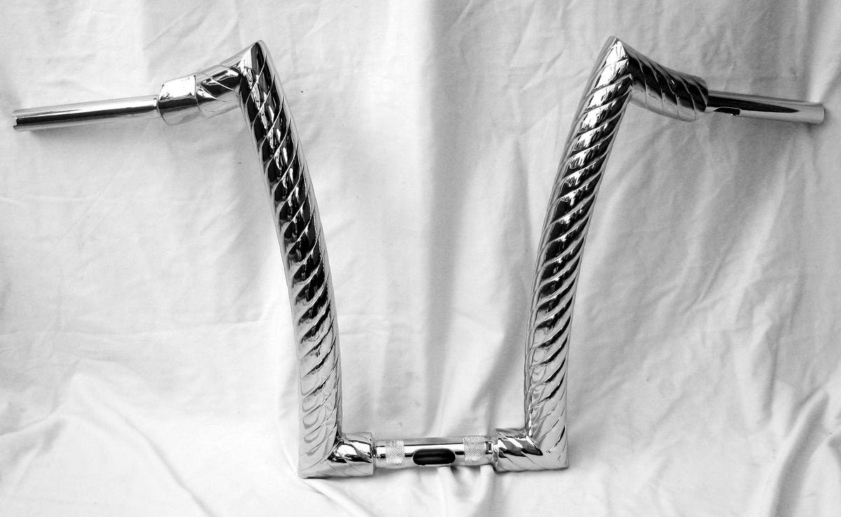 HANDLEBARS FAT MONKEY ROPE TWIST RANGE "FREEBIRD" UNIVERSAL FIT